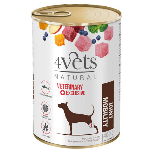 4VETS Dieta Veterinaria Perro - Joint Mobility 400 g