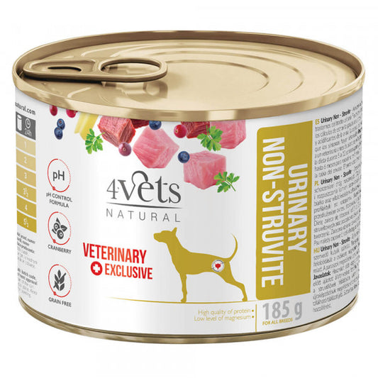 4VETS Dieta Veterinaria Perro - Tracto Urinario 185 g