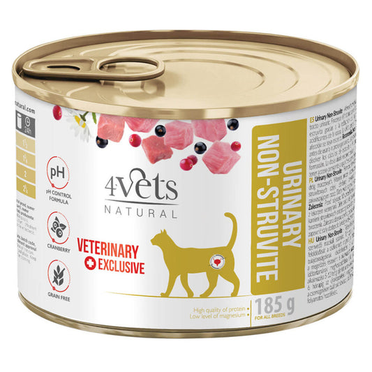 4VETS Dieta Veterinaria Gato - Tracto Urinario 185 g