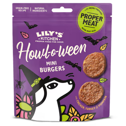 Lilys Kitchen Halloween Cão Frango, Peru e Abóbora - Ração húmida para cão