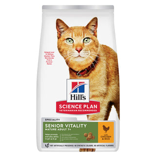 Hills Science Plan Youthful Vitality Adult 7+ Cat Chicken - Dry cat food
