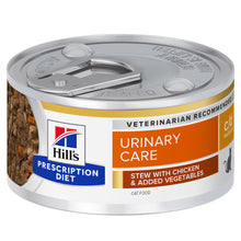 Hills Prescription Diet Cat c/d Multicare Stew Chicken and Vegetables - Wet food for cats with urinary problems
