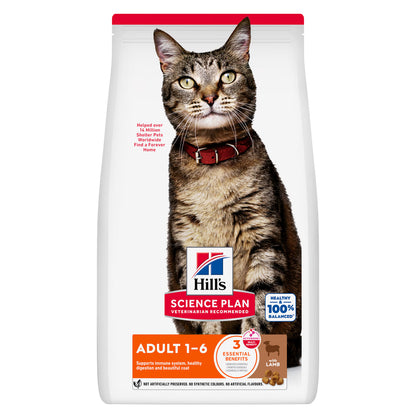 Hills Science Plan Gato Adulto Cordero - Pienso seco para gato