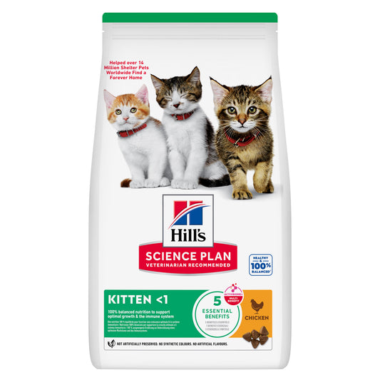 Hill's Kitten - Pienso seco para gatitos - Pollo