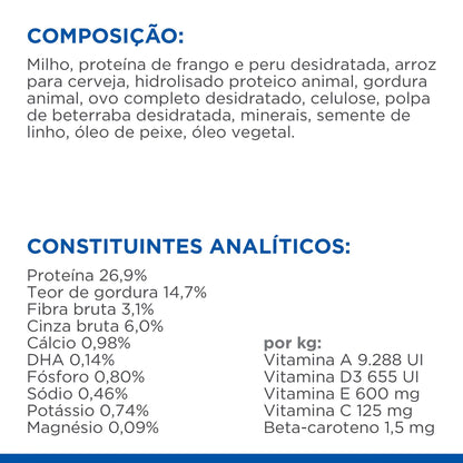 Hills Science Plan Cão Cachorro Raças Grandes Frango - Ração seca para cão