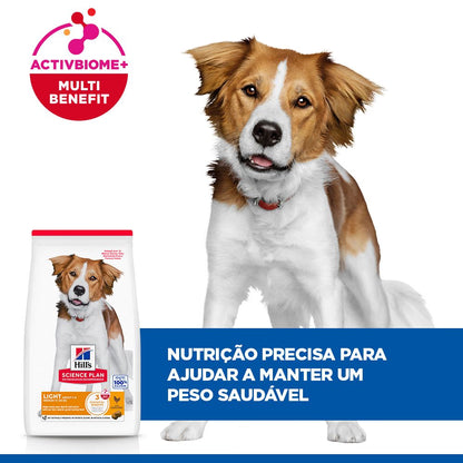 Hill's Adult Medium Light - Pienso seco para perros de raza mediana - Pollo