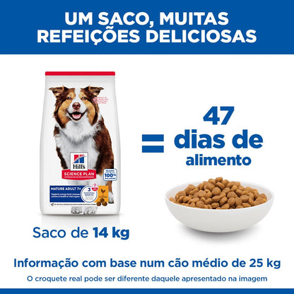 Hills Science Plan Medium Mature Adulto 7+ Cão Frango - Ração seca para cão