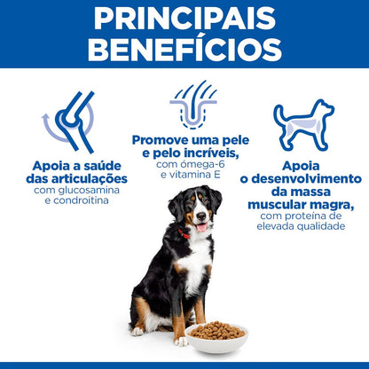 Hill's Adult Large - Pienso seco para perros de raza grande - Pollo