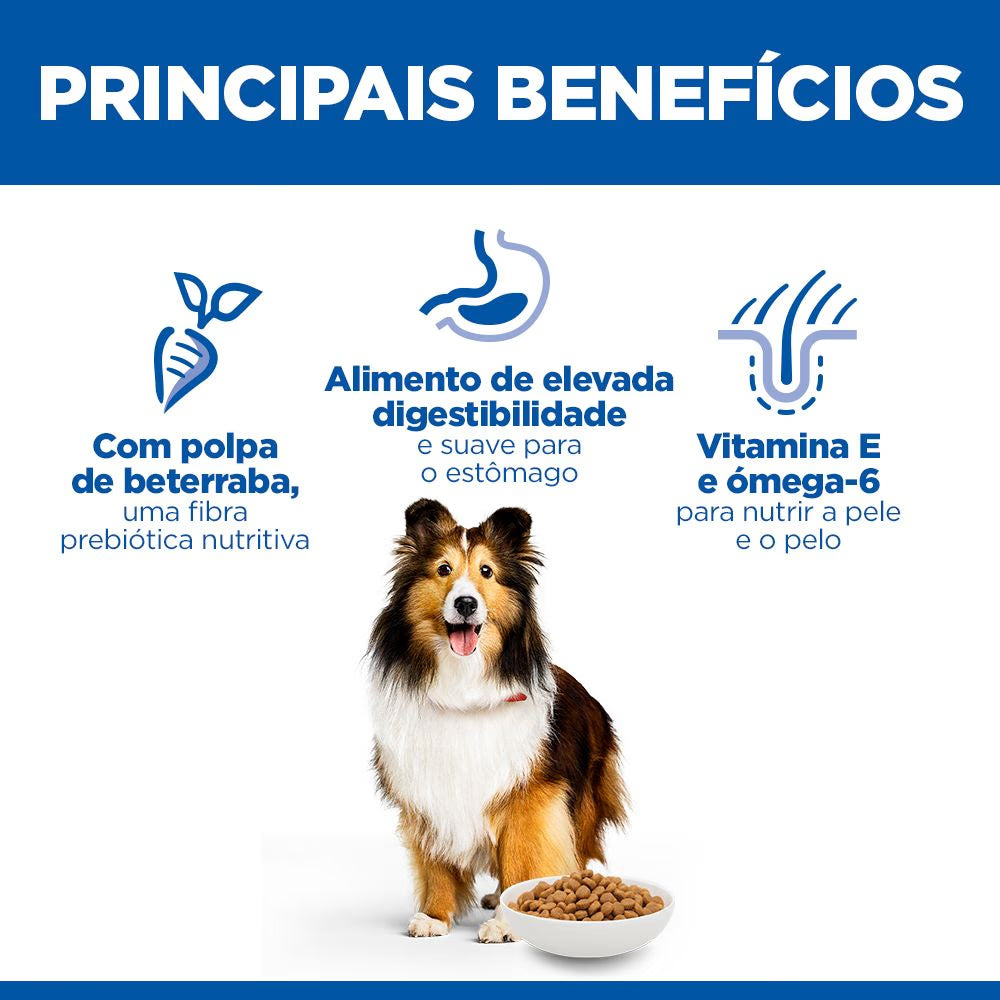 Hills Science Plan Medium Adult Dog Sensitive Stomach and Skin Chicken - Dry food for dogs with sensitive stomach and skin
