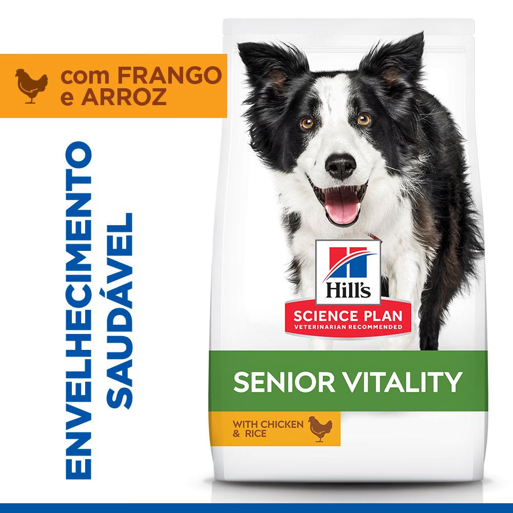 Hills Science Plan Youthful Vitality Mature Adult Medium 7+ Dog Chicken and Rice - Dry dog food