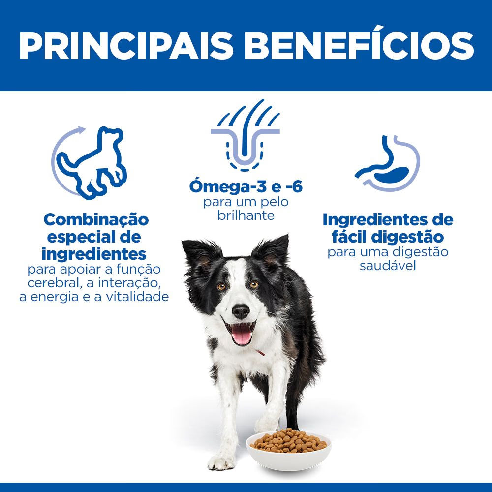 Hills Science Plan Youthful Vitality Mature Adult Medium 7+ Dog Chicken and Rice - Dry dog food