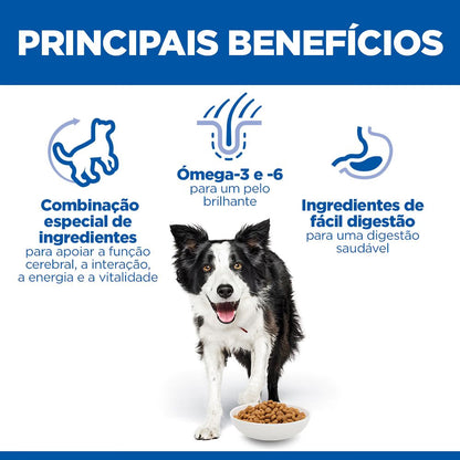 Hills Science Plan Youthful Vitality Mature Adult Medium 7+ Dog Chicken and Rice - Dry dog food