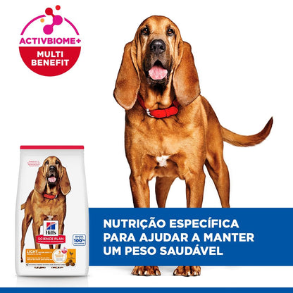 Hill's Light Mature Adult 7+ Medium - Pienso seco para perros de raza mediana de más de 7 años - Pollo
