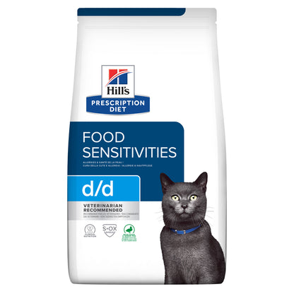Hills Prescription Diet d/d Cat - Dry food for cats with allergies