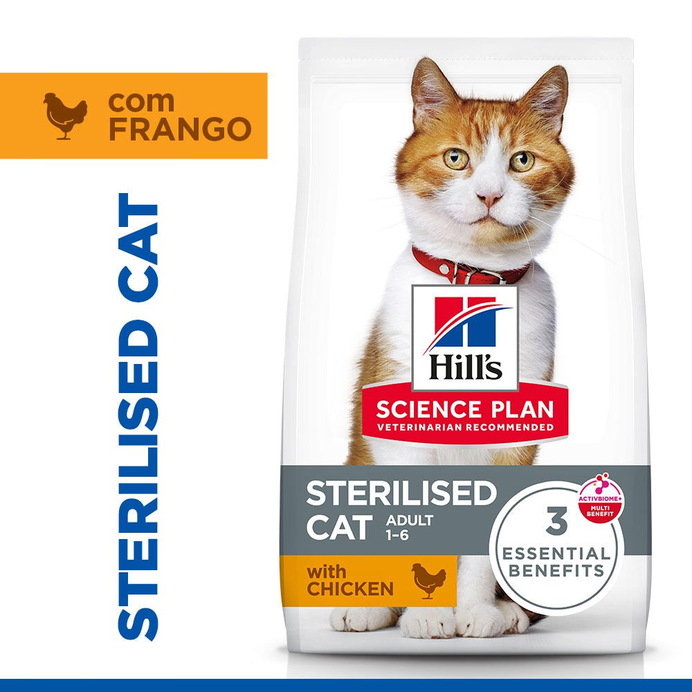 Hills Science Plan Sterilised Adult Cat Chicken - Dry food for sterilised cats