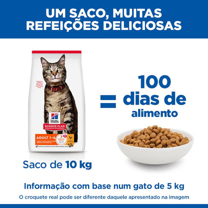 Hills Science Plan Gato Adulto Frango - Ração seca para gato