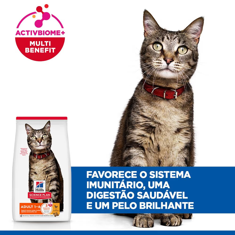 Hills Science Plan Gato Adulto Frango - Ração seca para gato