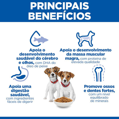 Hills Science Plan Small & Mini Perro Cachorro Pollo - Pienso seco para perro
