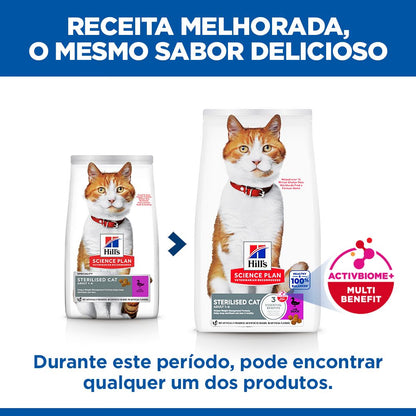 Hill's Sterilised Young Adult - Pienso seco para gato joven esterilizado - Pato