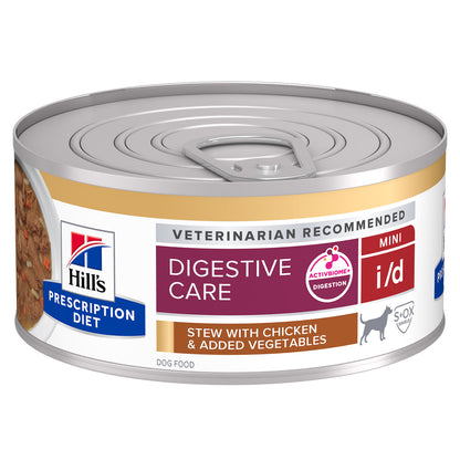 Hills Prescription Diet i/d Stew Cão Frango e Vegetais - Ração húmida para cão com problemas gastrointestinais