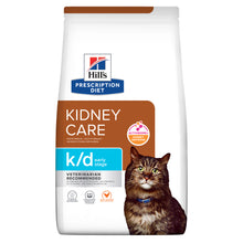 Hills Prescription Diet k/d Early Stage Cat Chicken - Dry cat food for renal support