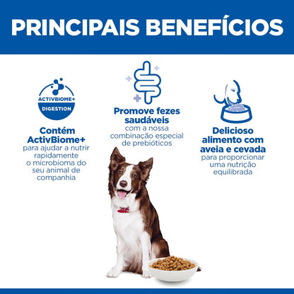 Hills Science Plan Dog Perfect Digestion Medium Adulto with Chicken - Ração seca para cão com frango