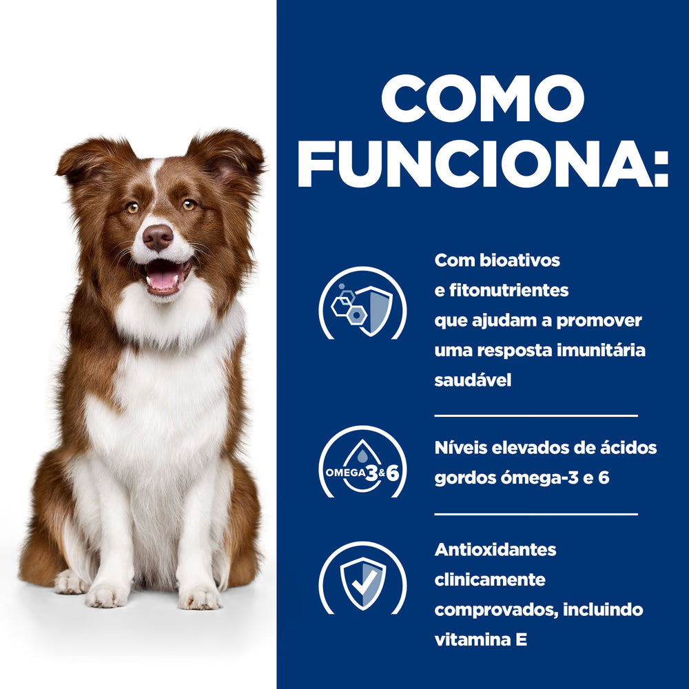 Hills Prescription Diet Derm Defense Cão Frango - Ração seca para cão com pele sensível