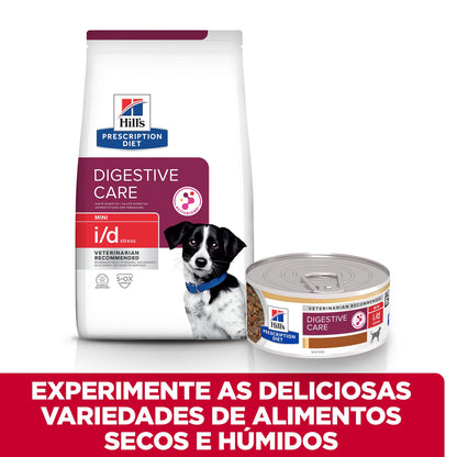 Hill's PD Digestive Care Mini i/d Stress - Pienso seco para perros pequeños para el cuidado digestivo/estrés