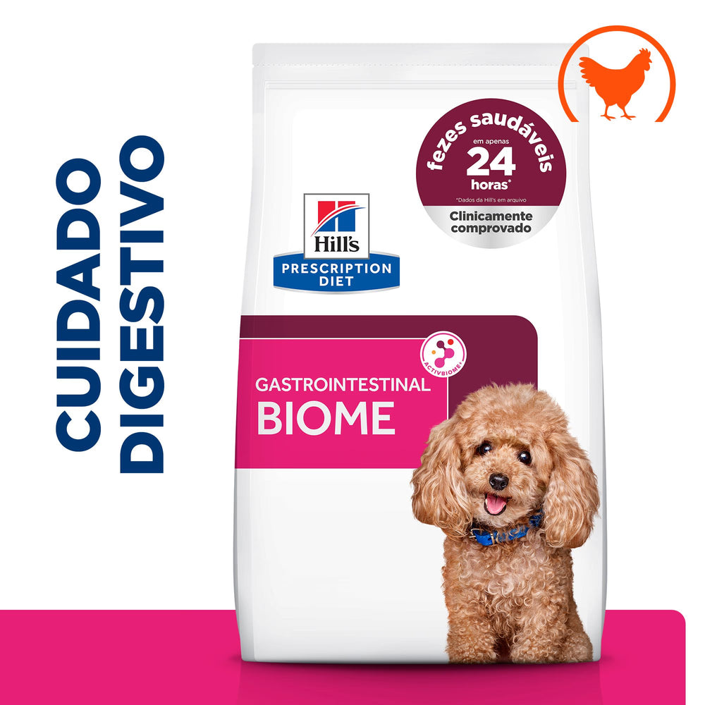 Hills Prescription Diet Gastrointestinal Biome Mini Dog Chicken - Dry food for dogs with digestive problems
