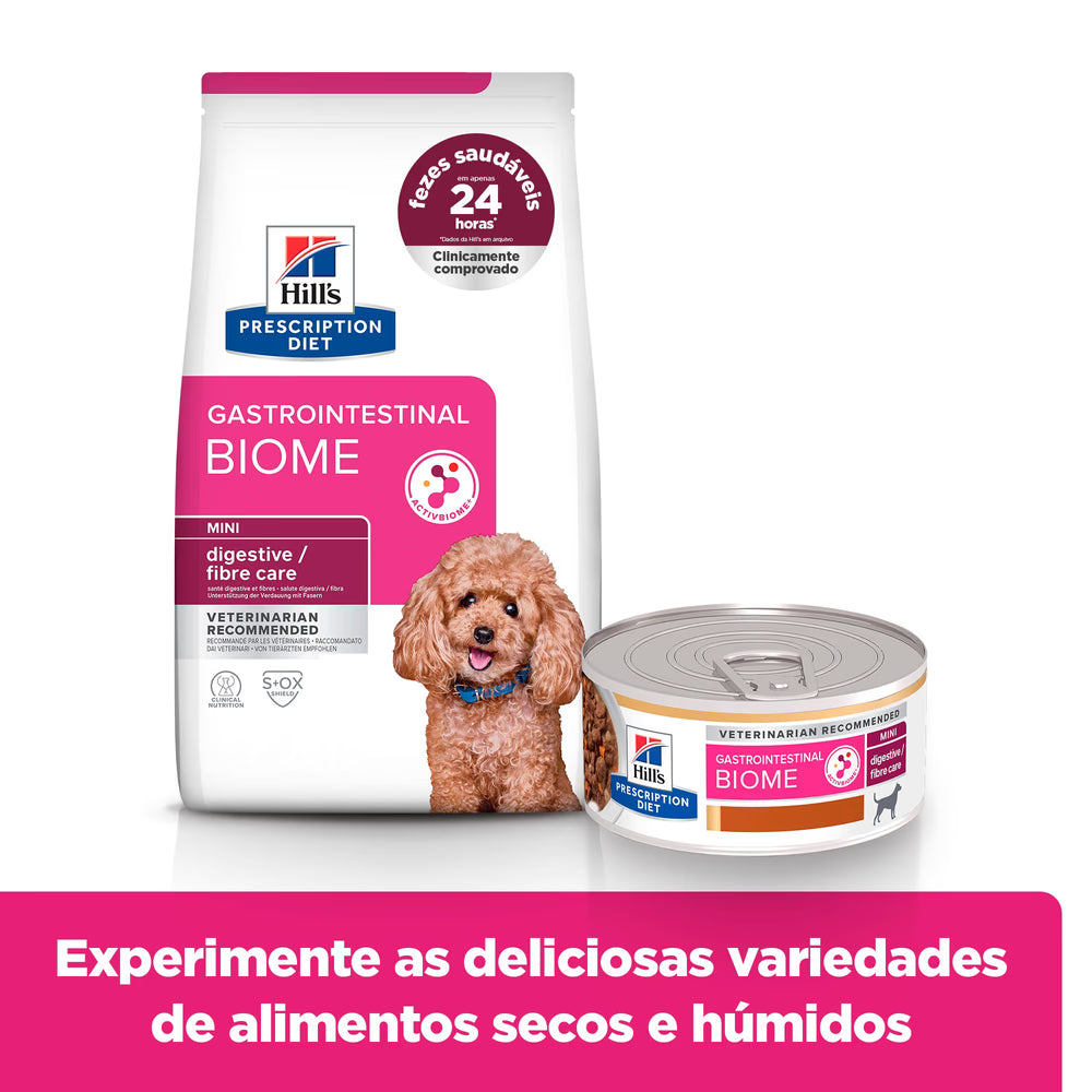 Hills Prescription Diet Gastrointestinal Biome Mini Dog Chicken - Dry food for dogs with digestive problems