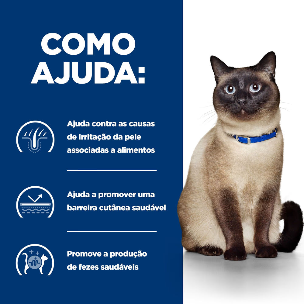 Hill's PD Food Sensitivities z/d - Ração seca para gato com sensibilidades alimentares