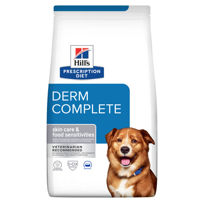 Hill's PD Derm Complete - Pienso seco para perros con alergias