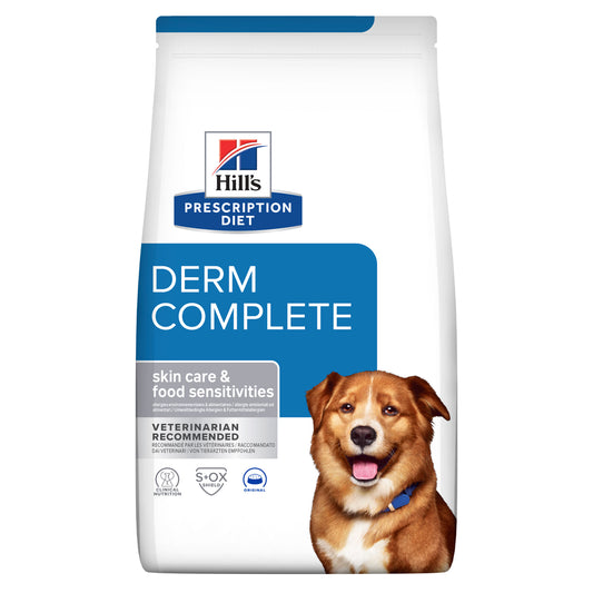 Hill's PD Derm Complete - Pienso seco para perros con alergias