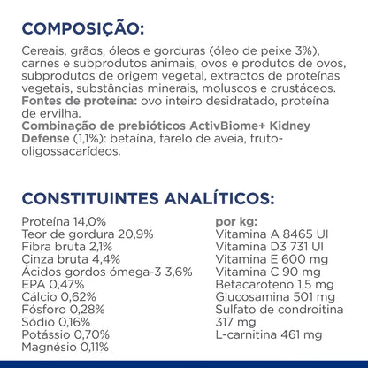 Hill's PD Kidney + Mobility k/d j/d - Ração seca para cão com problemas renais e de mobilidade