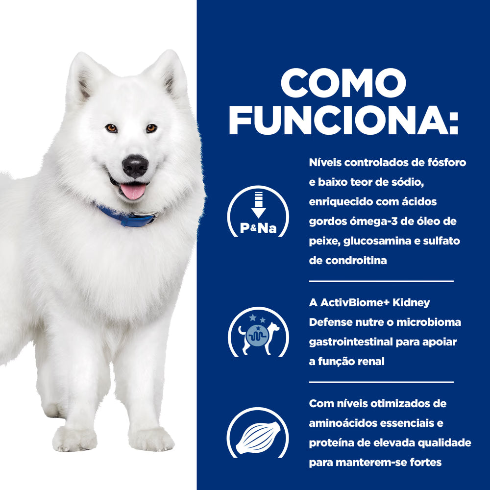 Hill's PD Kidney + Mobility k/d j/d - Ração seca para cão com problemas renais e de mobilidade