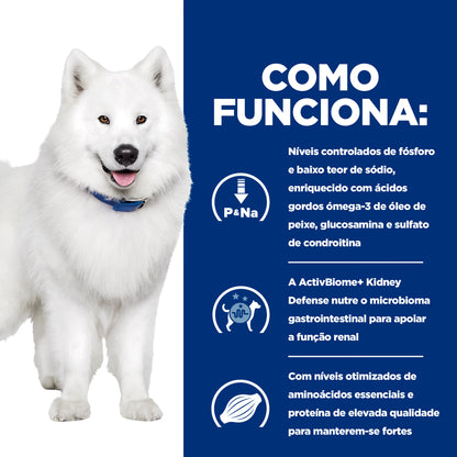 Hill's PD Kidney + Mobility k/d j/d - Ração seca para cão com problemas renais e de mobilidade