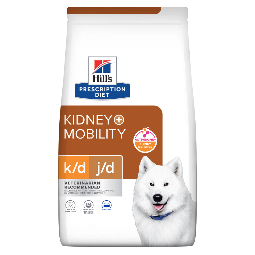 Hill's PD Kidney + Mobility k/d j/d - Ração seca para cão com problemas renais e de mobilidade