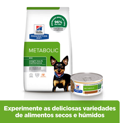 Hills Prescription Diet Mini Metabolic Dog Chicken - Dry food for dogs for weight control
