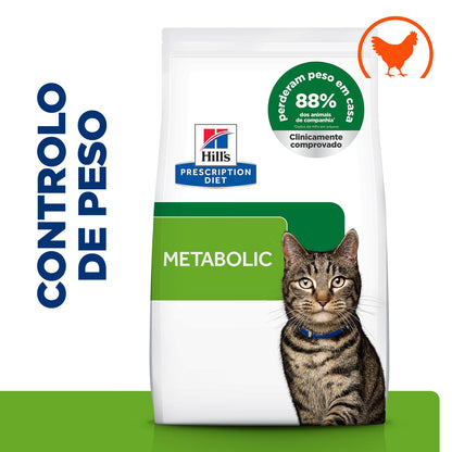 Hills Prescription Diet Metabolic Cat Chicken - Dry cat food for weight control