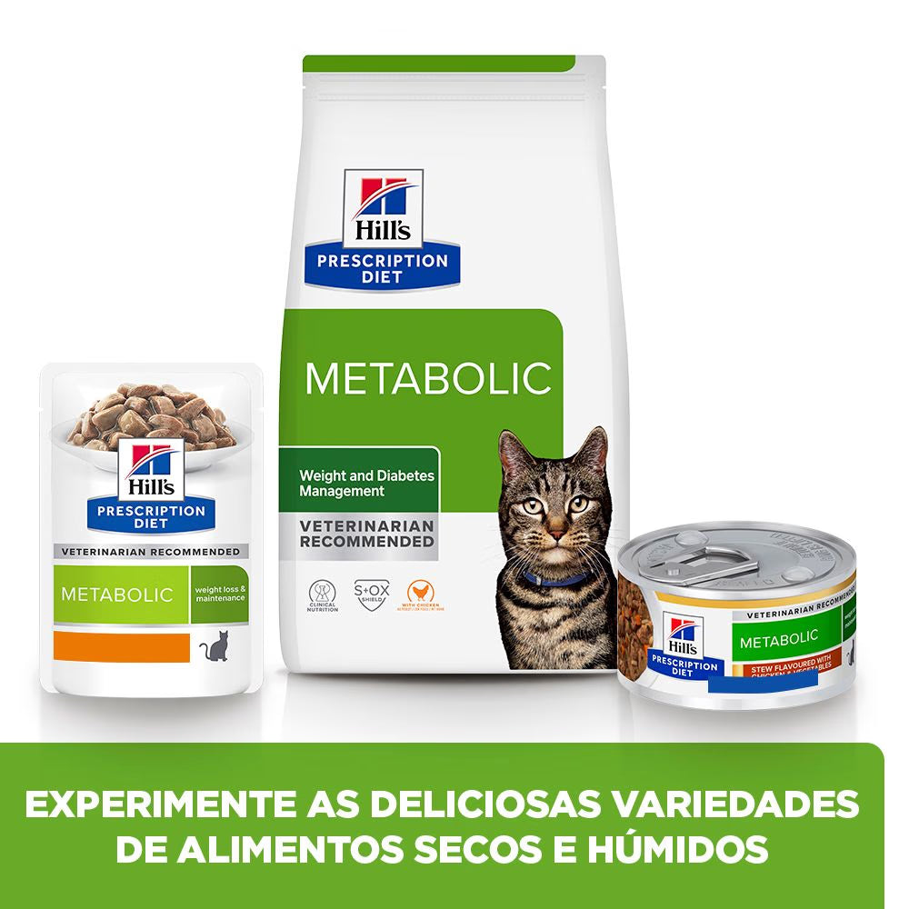 Hills Prescription Diet Metabolic Cat Chicken - Dry cat food for weight control