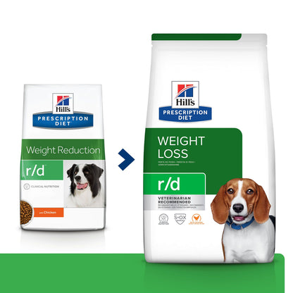 Hills Prescription Diet r/d Perro Pollo - Pienso seco para perro para control de peso