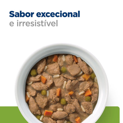 Hills Prescription Diet Metabolic Stew Adult Dog Chicken and Vegetables - Wet food for overweight dogs