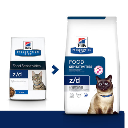 Hills Prescription Diet z/d Cat - Dry food for cats with allergies