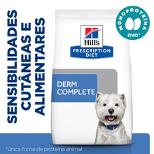 Hill's PD Derm Complete Mini - Pienso seco para perro pequeño con alergias