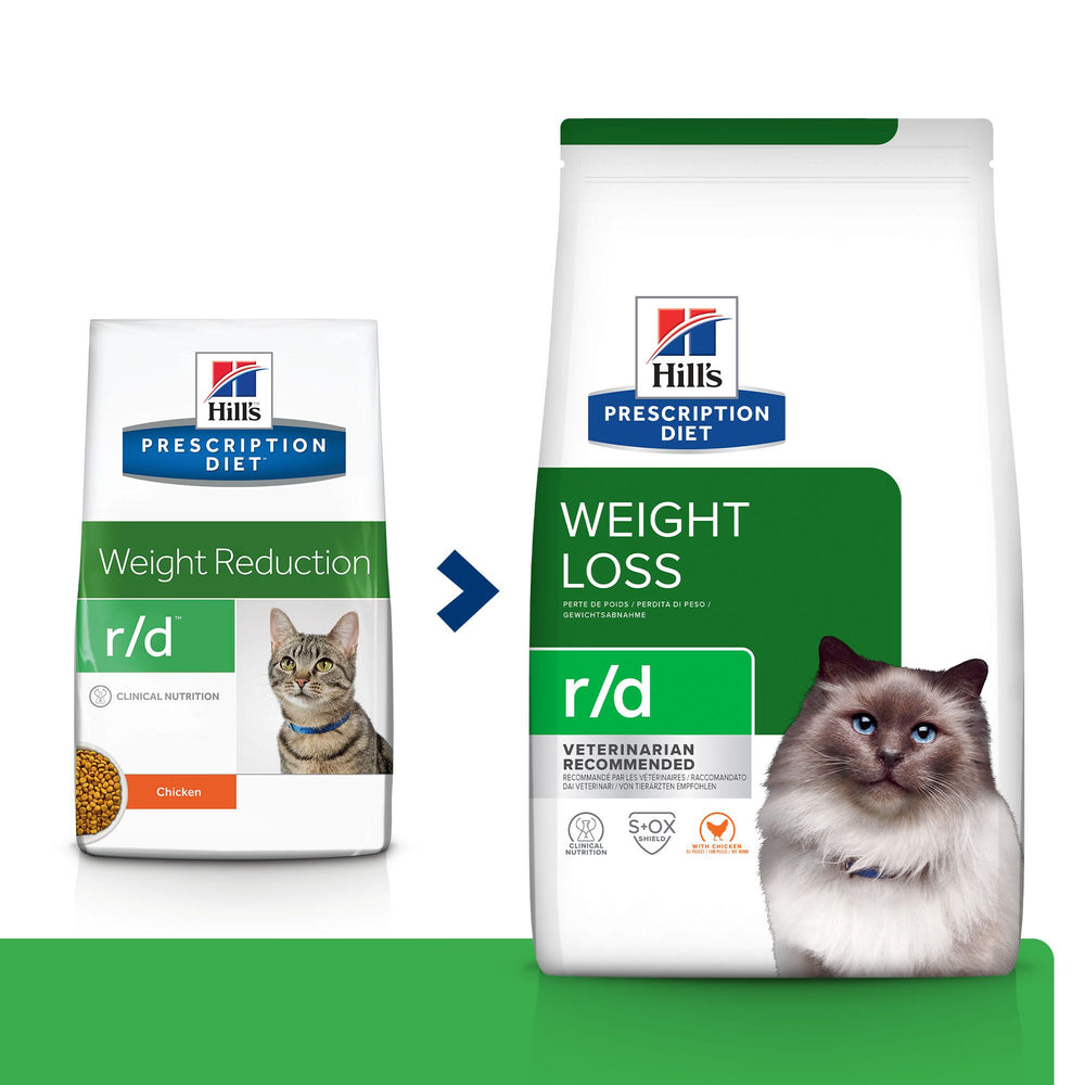 Hills Prescription Diet r/d Cat Chicken - Dry cat food for weight control
