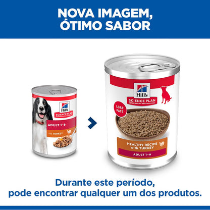 Hills Science Plan Perro Adulto Pavo - Comida húmeda para perro