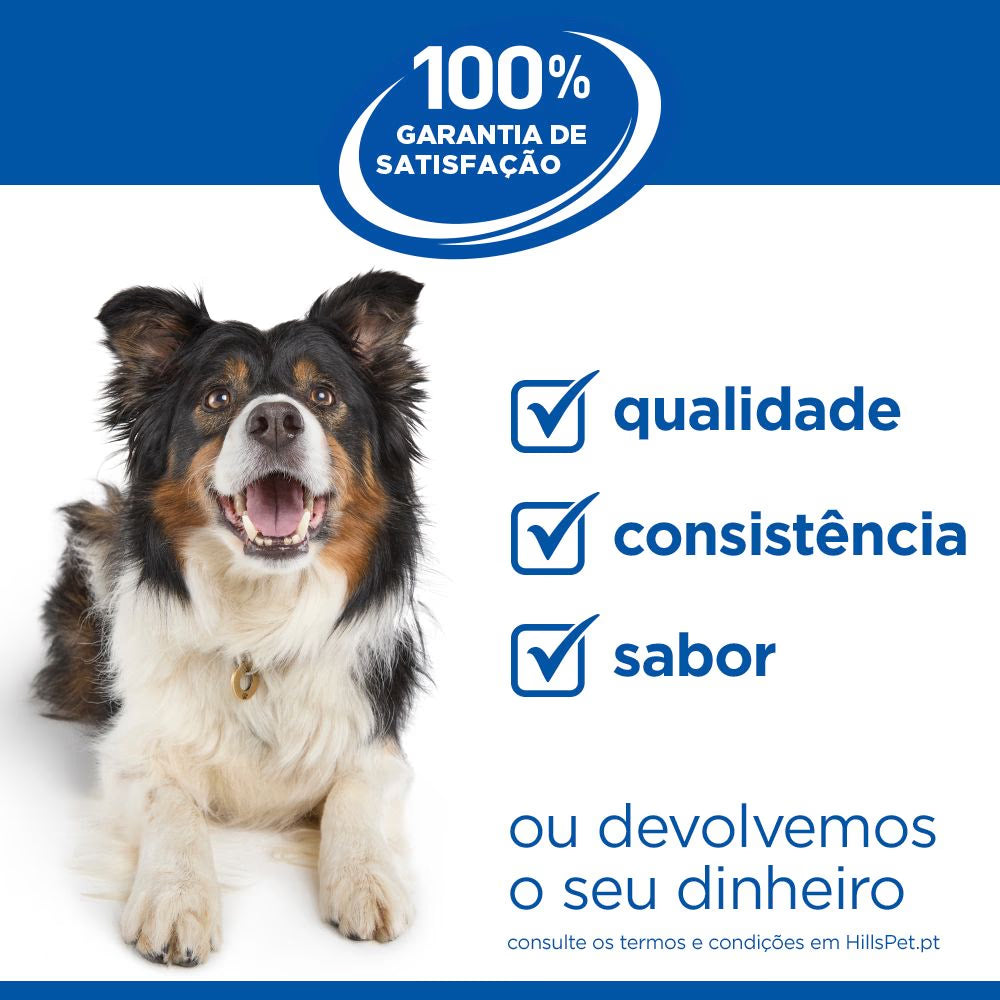 Hill's Light - Alimento em patê para cão adulto com excesso de peso - Frango