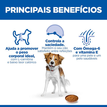 Hill's Light - Alimento em patê para cão adulto com excesso de peso - Frango
