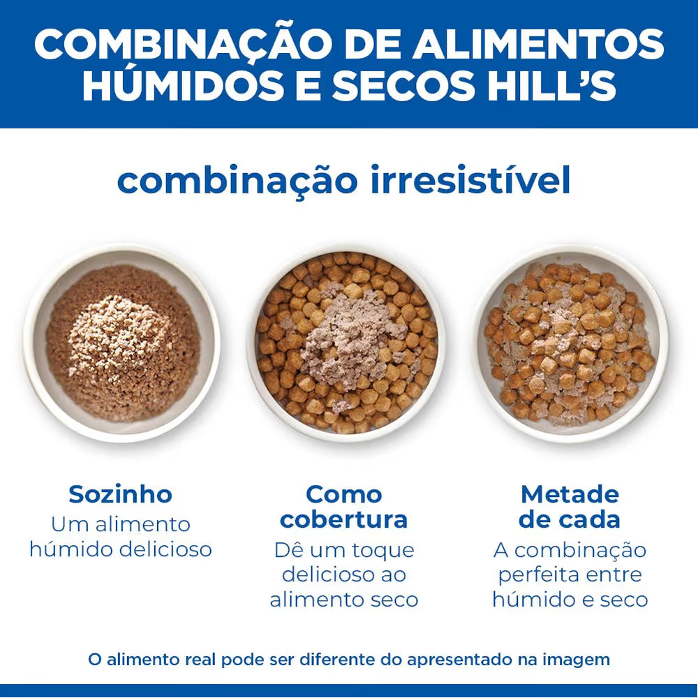 Hill's Light - Alimento em patê para cão adulto com excesso de peso - Frango