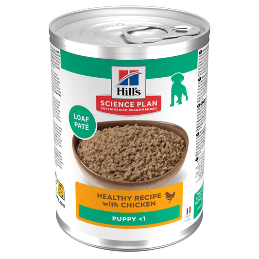 Hills Science Plan Cão Cachorro Frango - Ração húmida para cão em crescimento